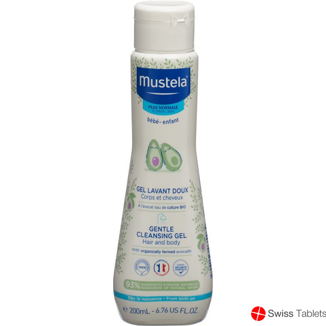 Mustela Mildes Waschgel Normale Haut (neu) 200ml buy online