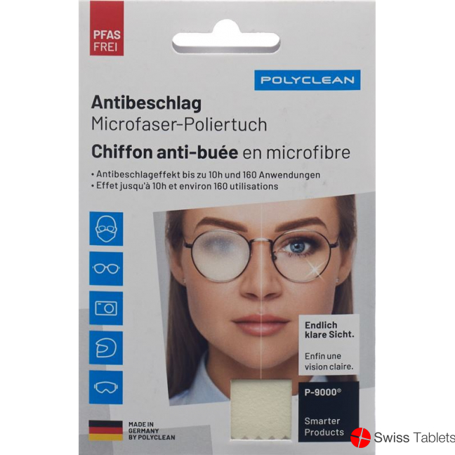 Polyclean Antibeschlag Microfasertuch buy online
