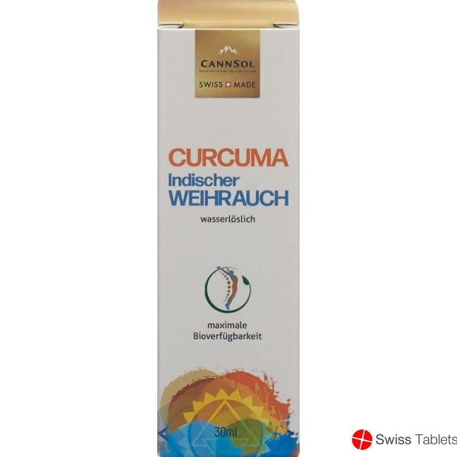 Cannsol Curcuma/weihrauch Max Bioverf Pip Flasche 30ml buy online