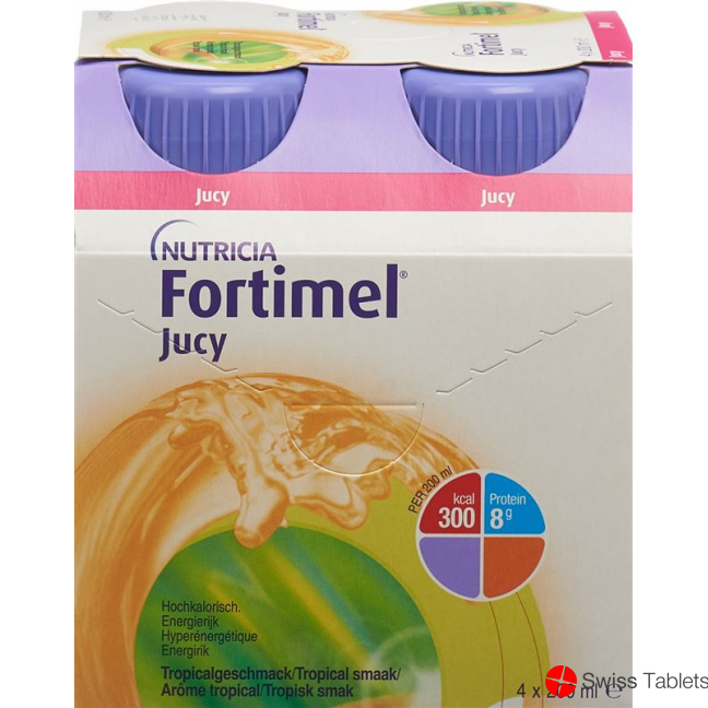 Fortimel Jucy Tropical (neu) 4 Flasche 200ml buy online