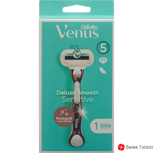 Gillette Venus Delux Smooth Sensitive razor 1 blade buy online