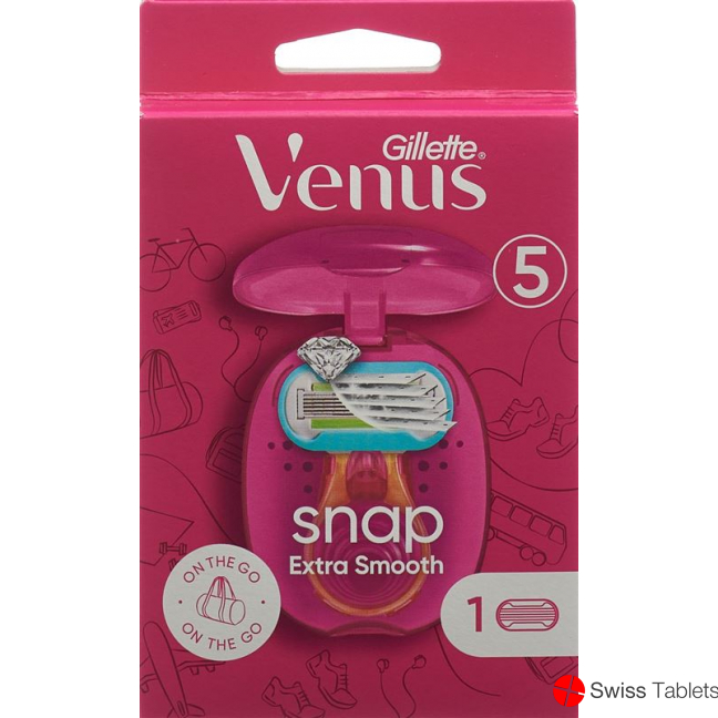 Gillette Venus Extra Smooth Rasierapparat Snap 1 Klinge buy online