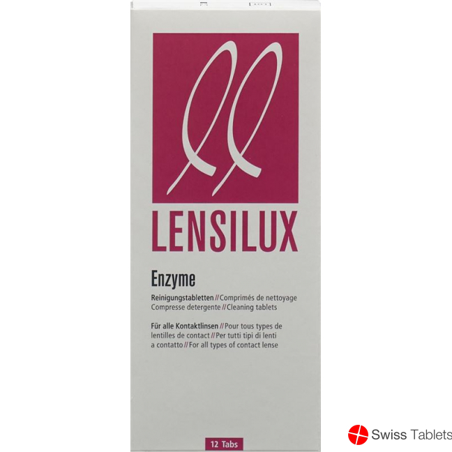 Lensilux Proteinentfernung Enzyme Tabletten 12 Stück buy online