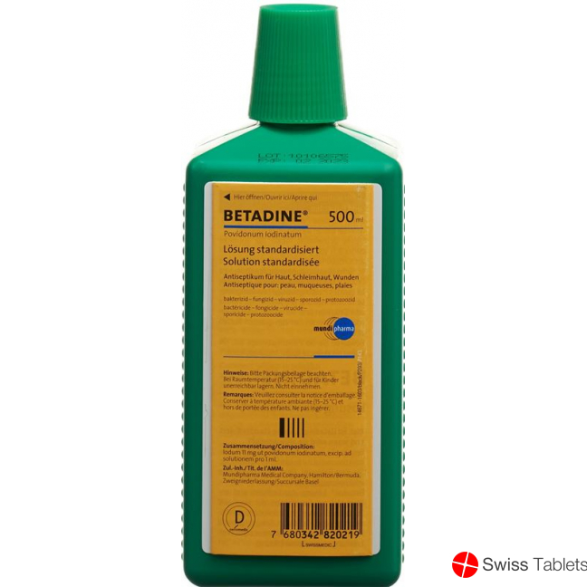Betadine Lösung 500ml buy online
