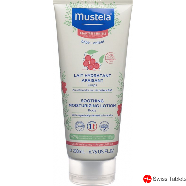 Mustela Beruhigende Milch Flasche 200ml buy online