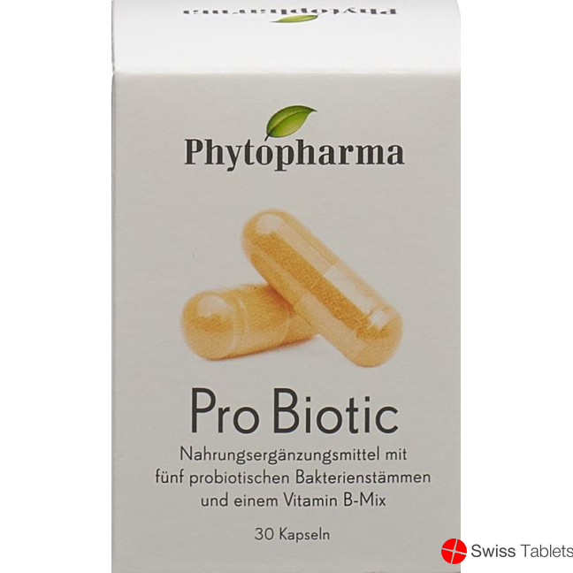 Phytopharma Pro Biotic Capsules tin 30 pieces buy online
