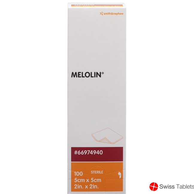 Melolin Wundkompressen 5x5cm Steril 100 Beutel buy online