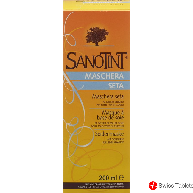 Sanotint Seidenhaarmaske Flasche 200ml buy online