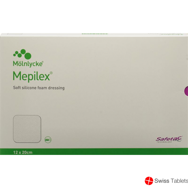 Mepilex Schaumverband Safetac 12x20cm Si Neu 5 Stück buy online