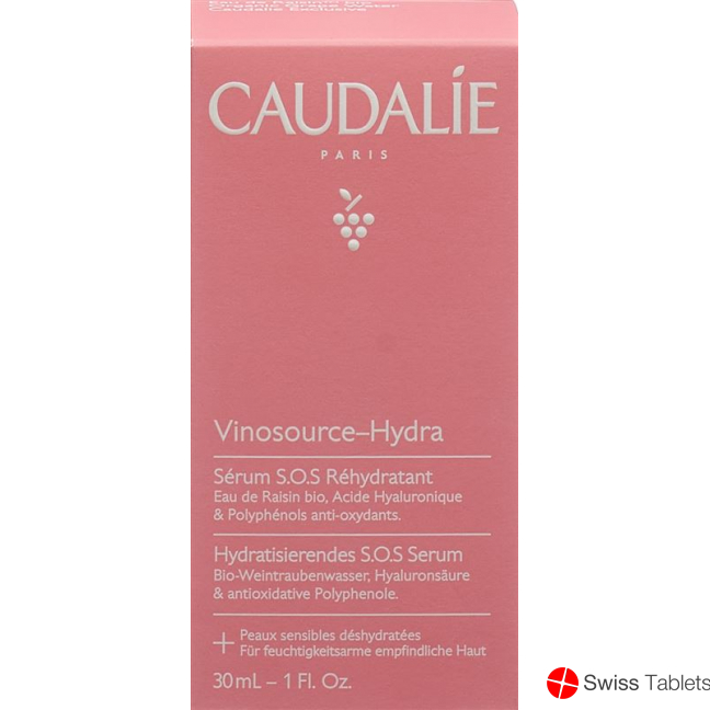 Caudalie Vinosource Hydra Hydrating S O S Serum 30ml buy online