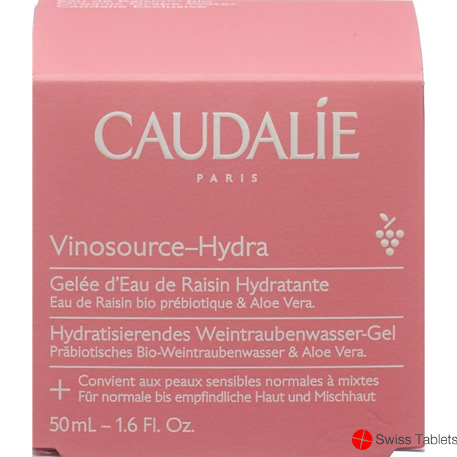 Caudalie Vinosource Hydra Grape Water Gel 50m buy online