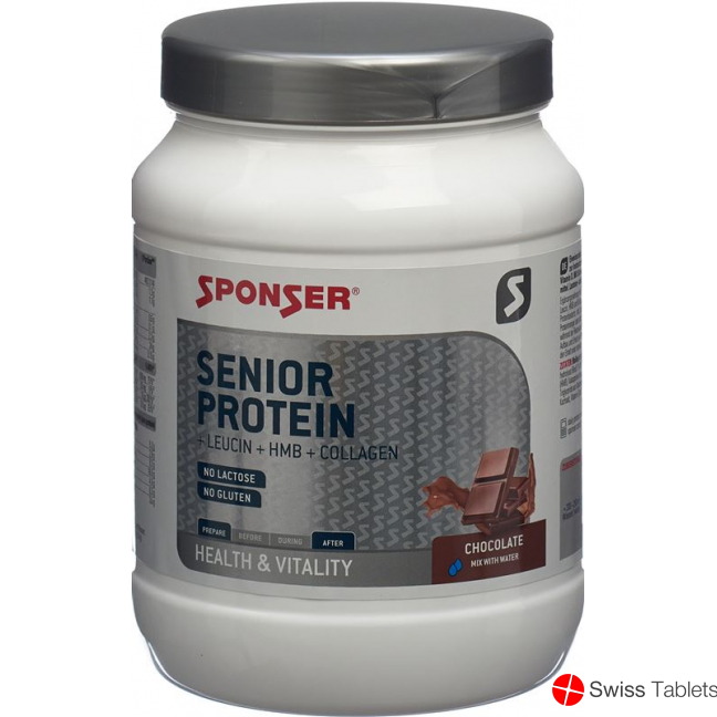 Sponser Senior Protein Pulver Chocolate Dose 455g buy online