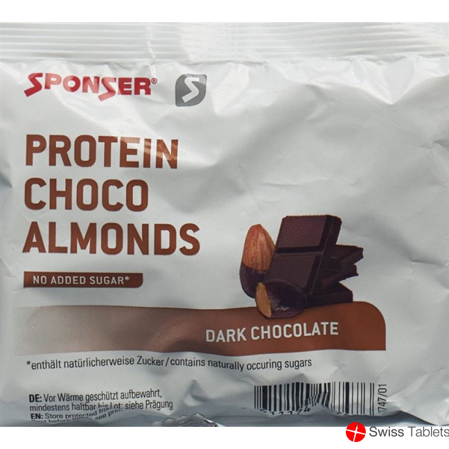 Sponser Protein Pulver Choco Almonds Beutel 45g buy online