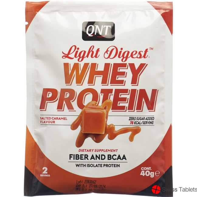 Qnt Light Digest Whey Protein Salted Caramel 40g buy online