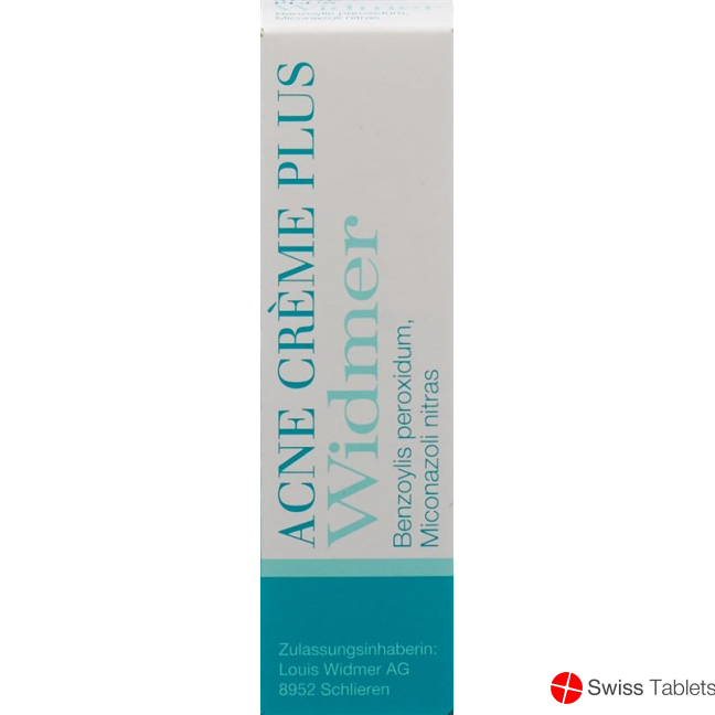 Acne Creme Plus Widmer (neu) Tube 30ml buy online