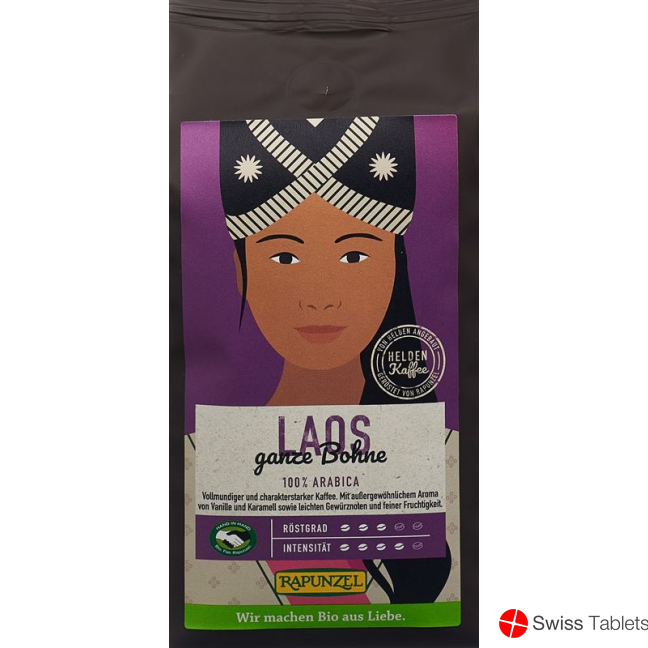 Rapunzel Heldenkaffee Laos Bio Beutel 250g buy online