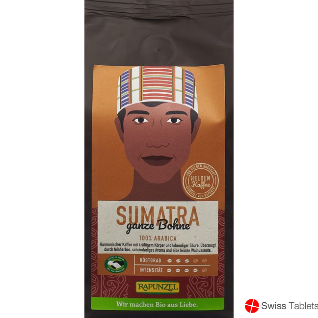 Rapunzel Heldenkaffee Sumatra Bio Beutel 250g buy online