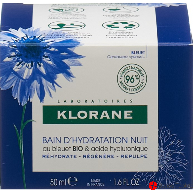 Klorane Organic Moisturiser Night 50ml buy online