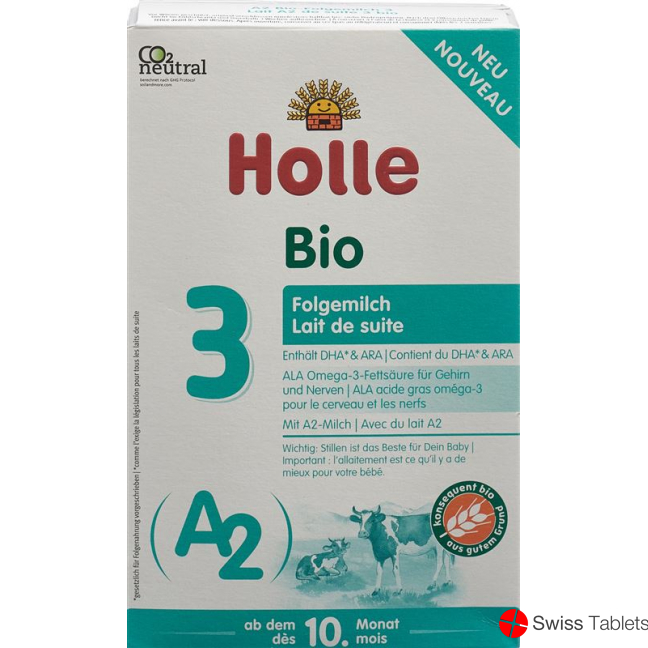 Holle A2 Bio-Folgemilch 3 400g buy online Holle A2 Bio-Folgemilch 3 400g buy online
