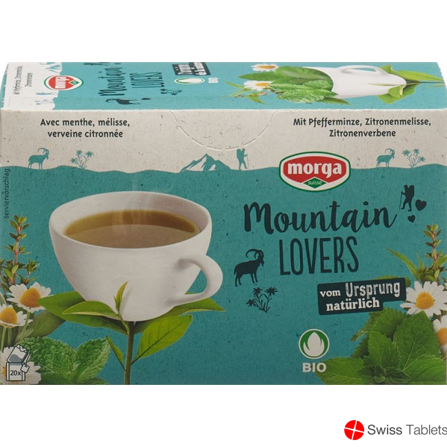 Morga Mountain Lovers Tee M/h Bio Knospe 20 Stück buy online