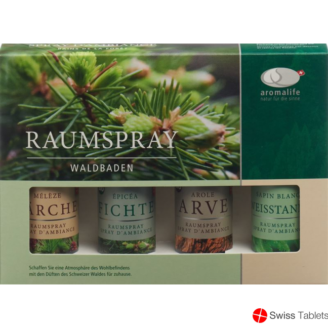 Aromalife Geschenkset Raumspray Waldbaden 4x 30ml buy online