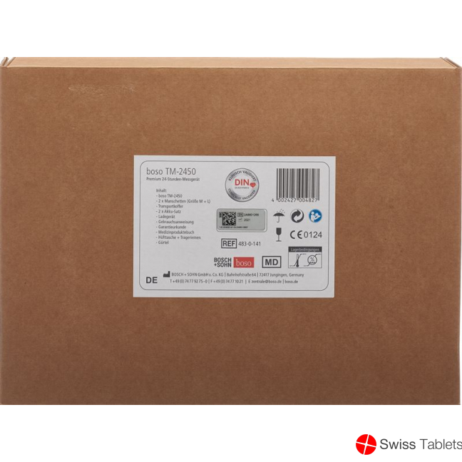 Boso Tm2450 blood pressure monitor 24h second device buy online