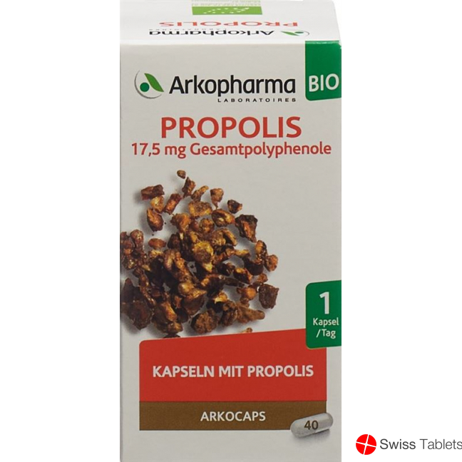 Arkocaps Propolis Kapseln Bio Dose 40 Stück buy online