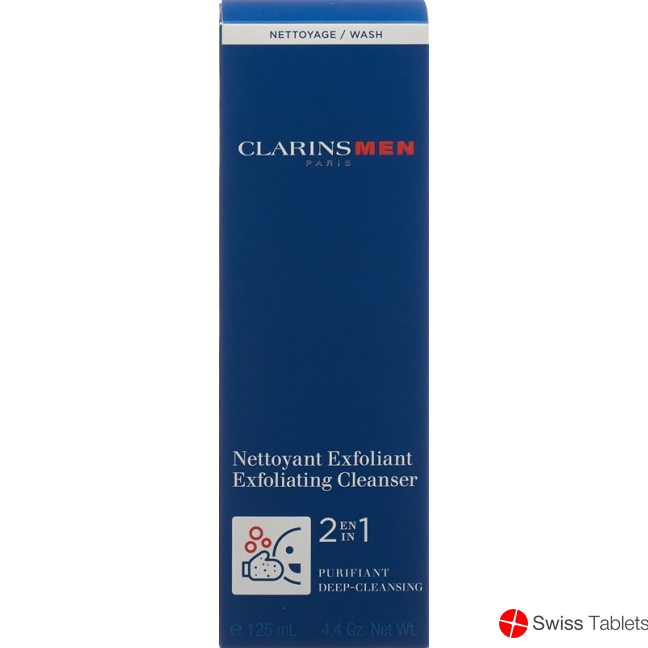 Clarins Men Nettoyant Exfoliant Re21 125ml buy online