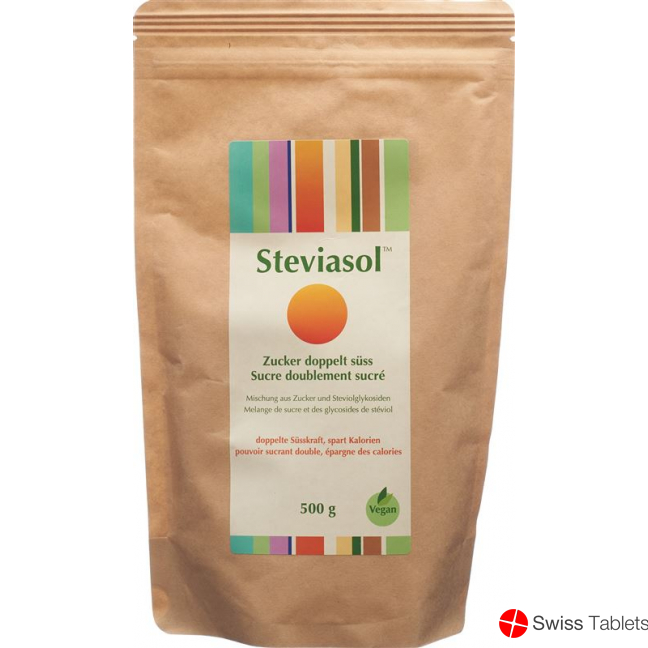 Steviasol Zucker Doppelt Suess 500g buy online
