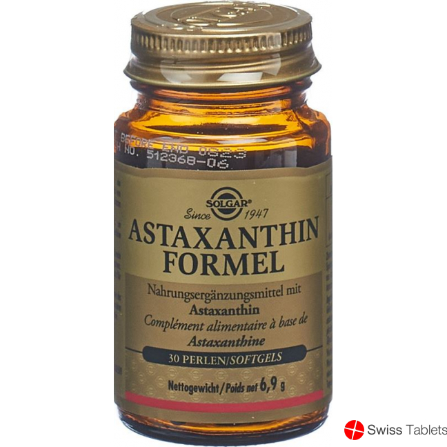 Solgar Astaxanthin Formel Perlen (neu) Flasche 30 Stück buy online