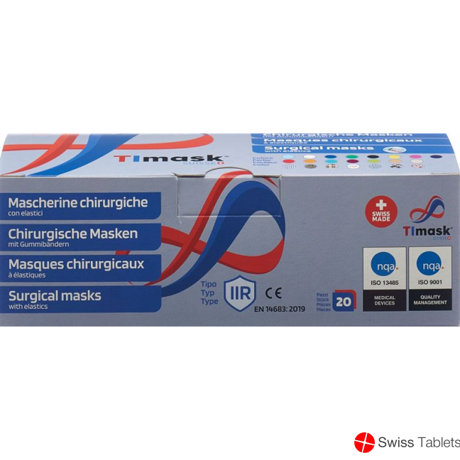 Timask Einweg-Medizinmaske Typ Iir Weihnach 20 Stück buy online