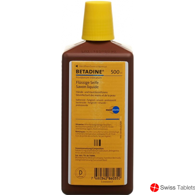 Betadine Seife Liquid 500ml buy online