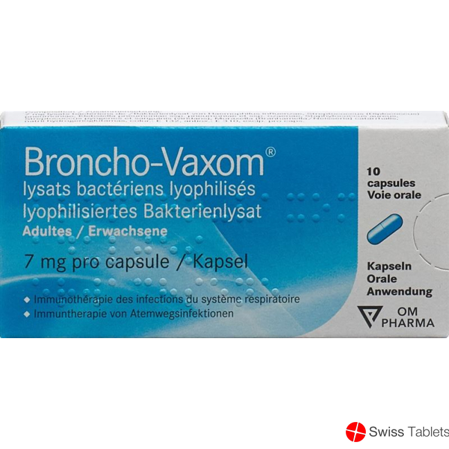 Broncho Vaxom Caps Erwachsene 10 Stück buy online