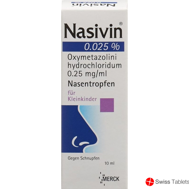 Nasivin Tropfen 0.025% Kind 10ml buy online