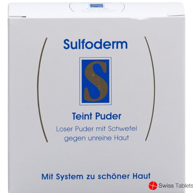 Sulfoderm S Teint Puder 20g buy online
