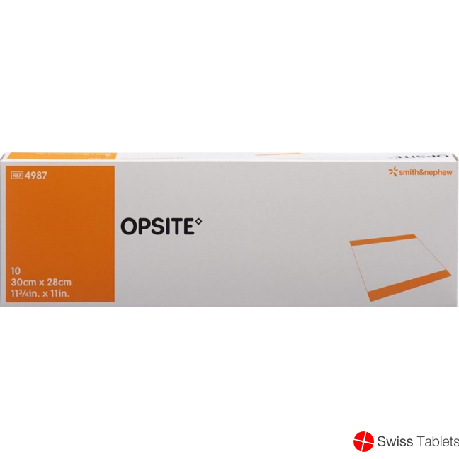 Opsite Inzisionsfolien 30x28cm 10 Stück buy online