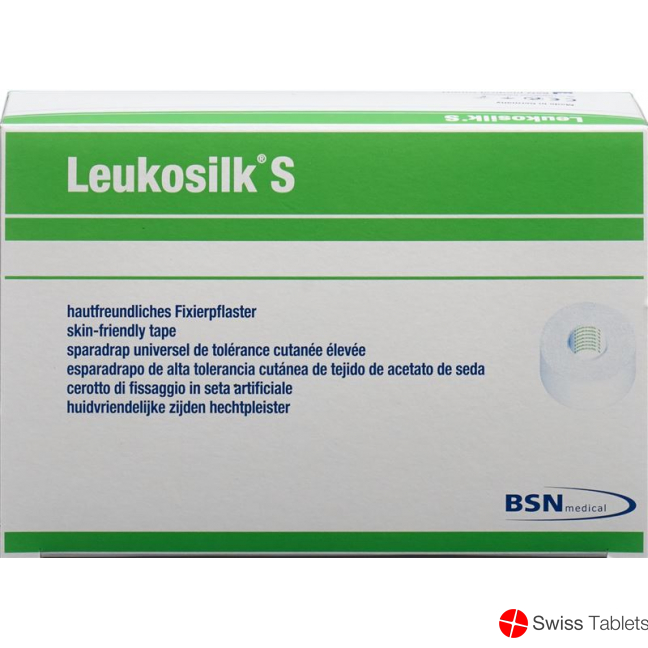Leukosilk S Heftpflaster 9.2mx1.25cm Weiss 24 Stück buy online