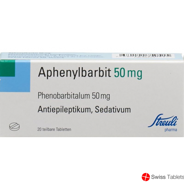 Aphenylbarbit Streuli Tabletten 50mg 20 Stück buy online