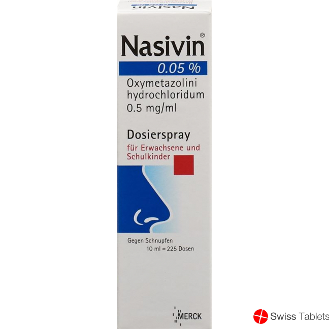 Nasivin Dosierspray 0.05% Erwachsene 10ml buy online