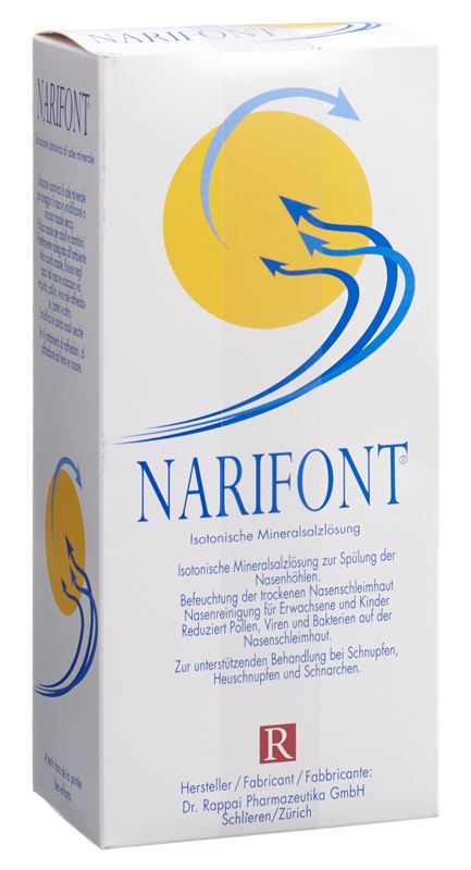 Narifont Isotonische Mineralsalzlösung 500ml Narifont Isotonische Mineralsalzlösung 500ml