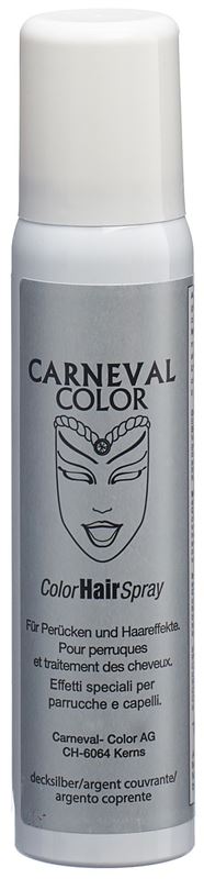 Carneval Color Hair Spray Silber 100ml