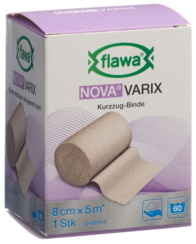 Flawa Nova 8 cm x 5 m short stretch bandage